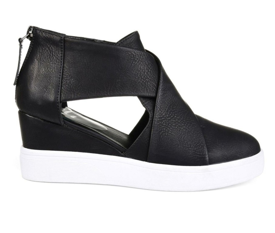 Womens * | High Quality Women'S Journee Collection Seena Wedge Sneakers