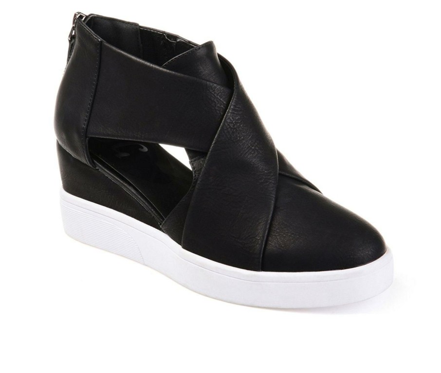 Womens * | High Quality Women'S Journee Collection Seena Wedge Sneakers