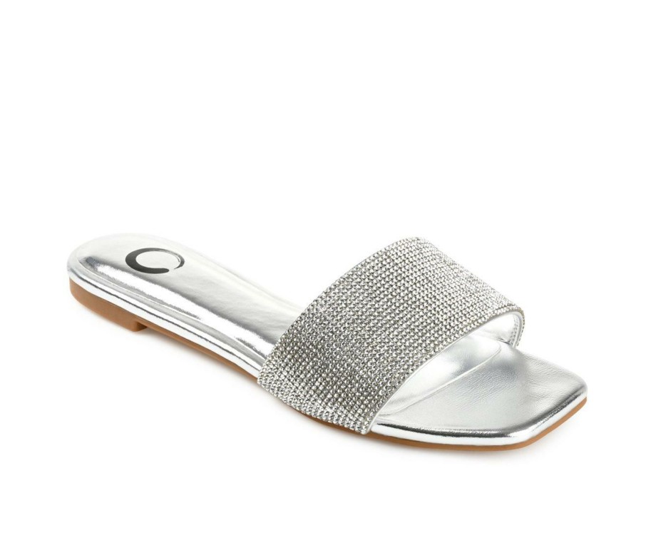 Womens * | Cheap Women'S Journee Collection Grayce Special Occasion Slide Sandals