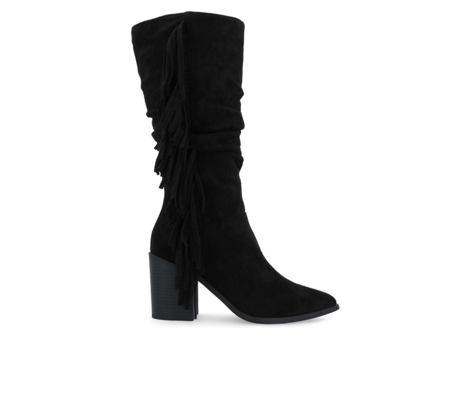 Womens * | Shop Women'S Journee Collection Hartly-Xwc Mid Calf Western Inspired Boot