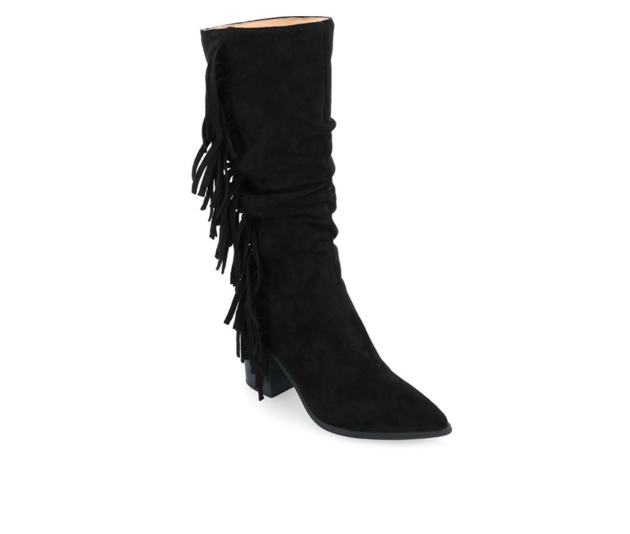 Womens * | Shop Women'S Journee Collection Hartly-Xwc Mid Calf Western Inspired Boot