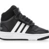 Boys * | Cheap Online Boys' Adidas Toddler Hoops Mid 3.0 Sneakers