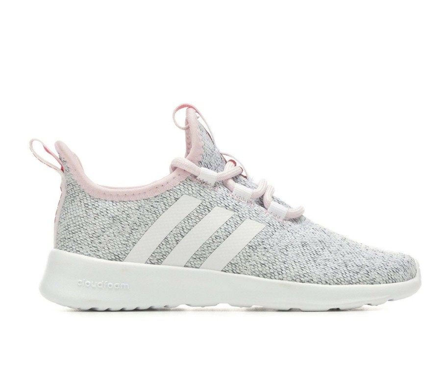 Girls * | Lower Prices Girls' Adidas Little Kid & Big Kid Cloudfoam Pure 2.0 Sustainable Sneakers