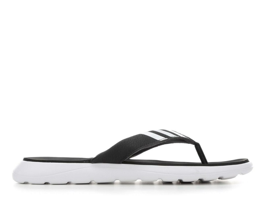 Mens * | Opening Sales Men'S Adidas Cloudfoam Flip-Flops