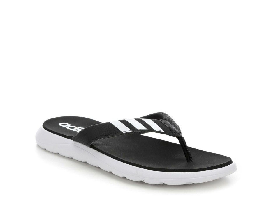 Mens * | Opening Sales Men'S Adidas Cloudfoam Flip-Flops