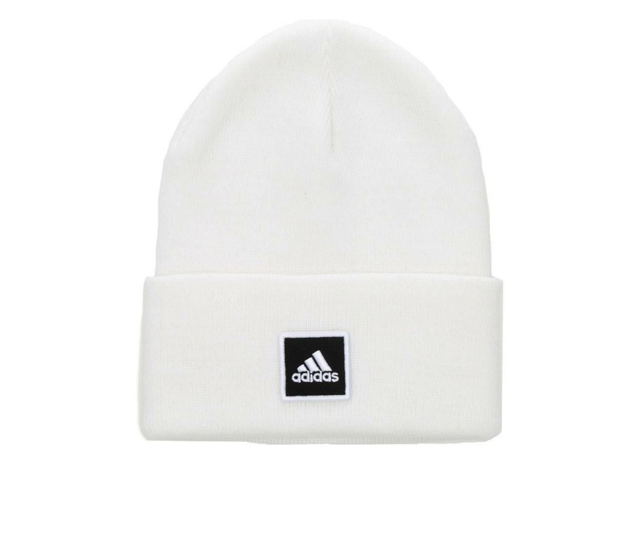 Accessories * | Discount Sale Adidas Unisex Wide Cuff Fold Beanie