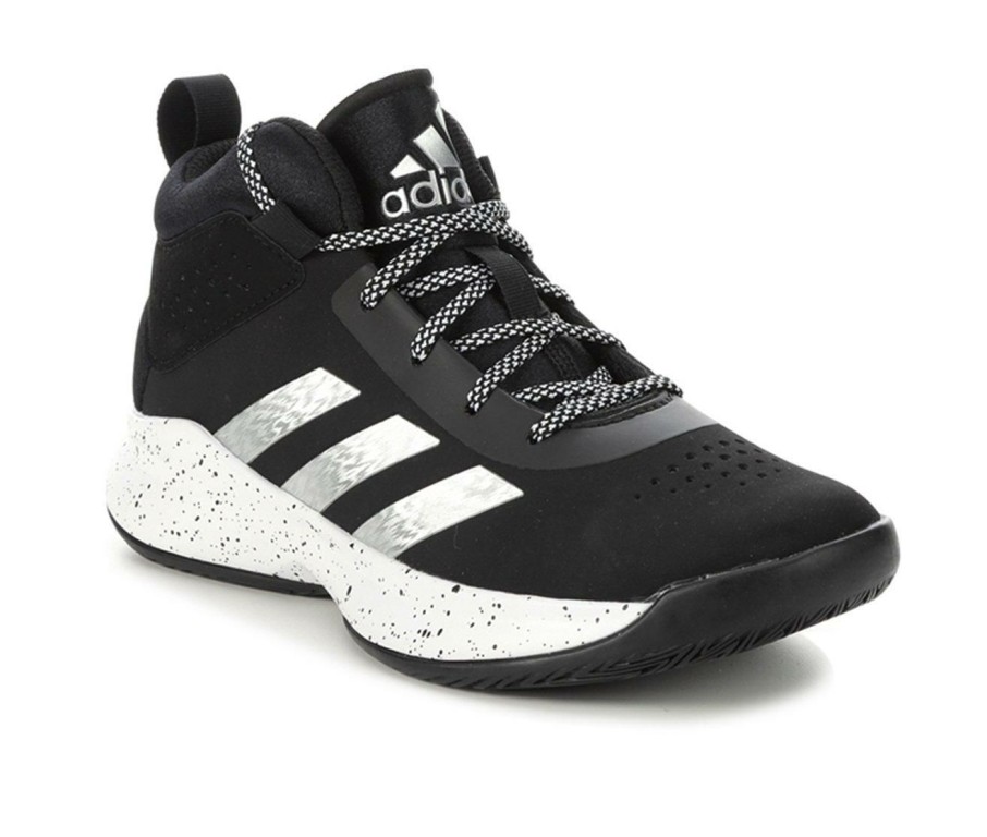 Boys * | New Boys' Adidas Little Kid & Big Kid Cross 'Em Up 5 Wide Width Basketball Shoes