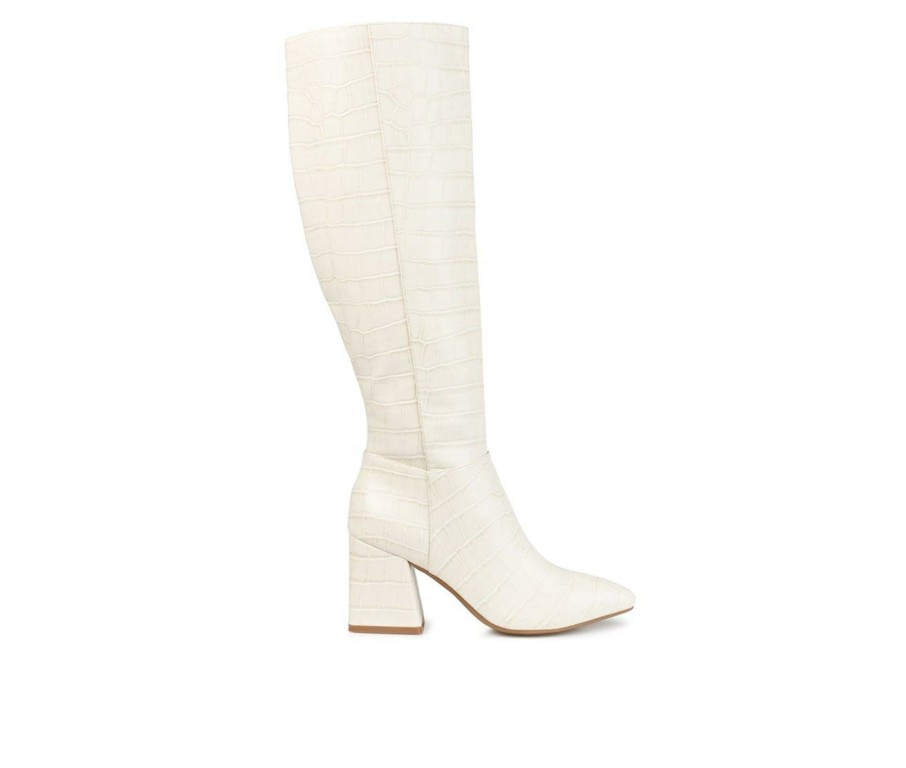 Womens * | Cheap Online Women'S Journee Collection Landree Wide Calf Knee High Boots