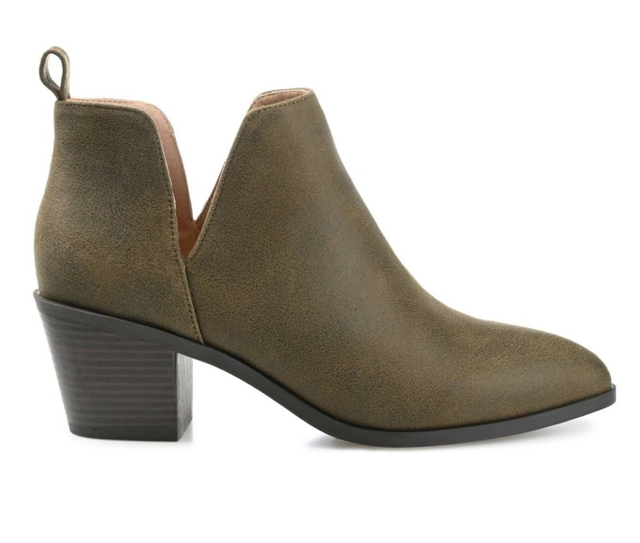 Womens * | Outlet Women'S Journee Collection Lola Side Slit Booties