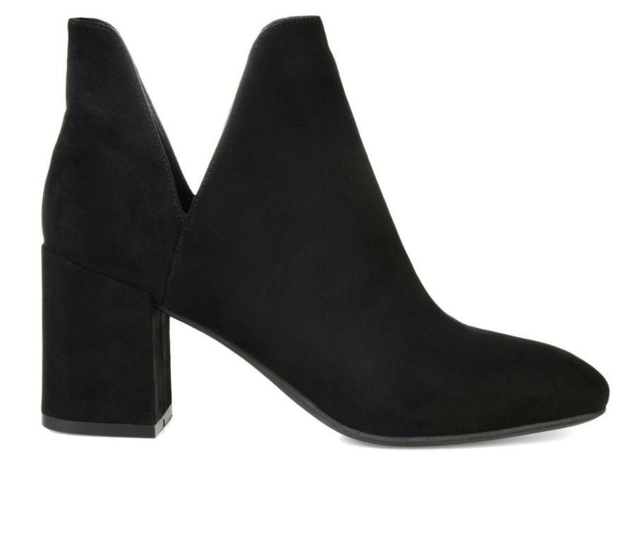 Womens * | Promotions Women'S Journee Collection Gwenn Side Slit Booties