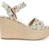 Womens * | Promotions Women'S Journee Collection Pearrl Espadrille Wedge Sandals