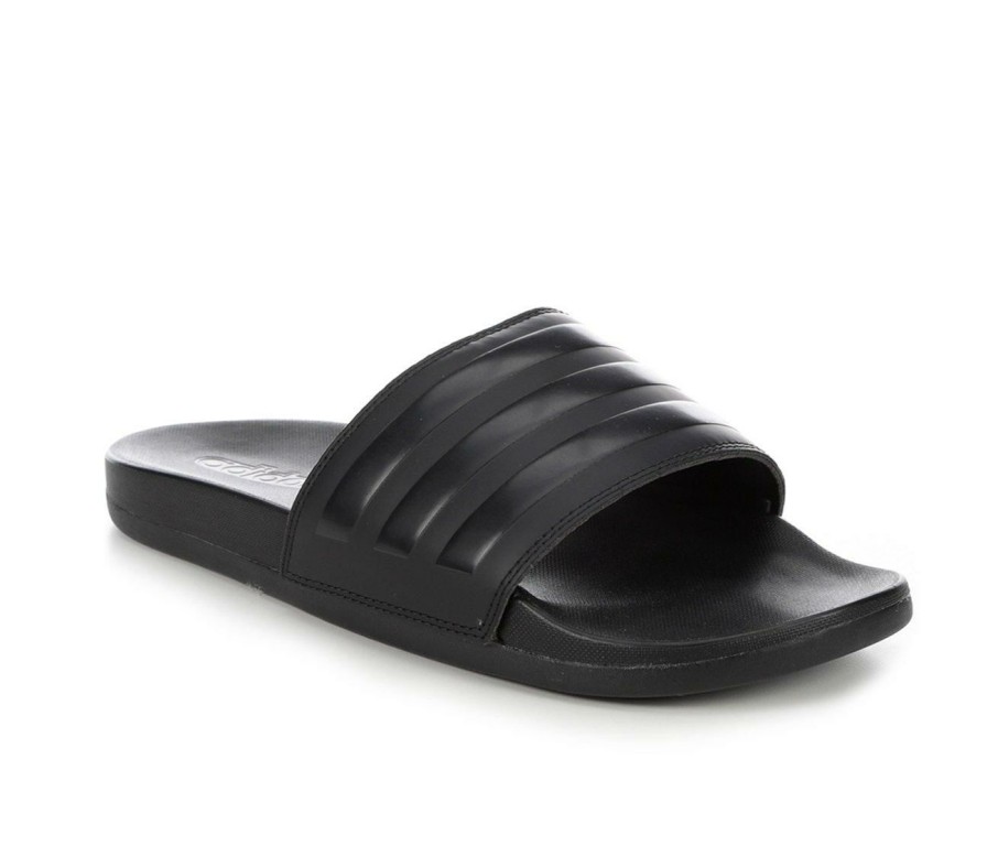 Mens * | Cheap Men'S Adidas Adilette Cloudfoam Mono Sport Slides