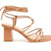 Womens * | Top Sellers Women'S Journee Collection Harpr Block Heel Dress Sandals