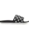 Mens * | Tendy Style Men'S Adidas Adilette Cloudfoam + Print Sport Slides