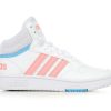 Girls * | Promotions Girls' Adidas Little Kid & Big Kid Hoops Mid 3.0 Sneakers