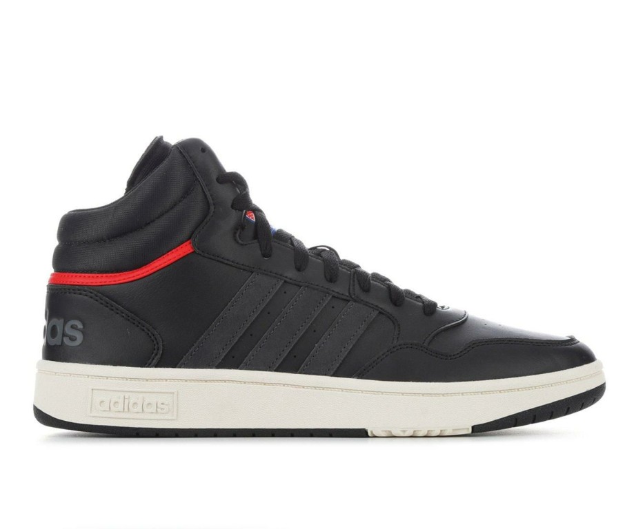 Mens * | Discount Sale Men'S Adidas Hoops 3.0 Mid Sneakers