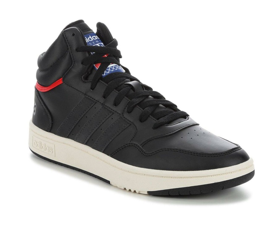 Mens * | Discount Sale Men'S Adidas Hoops 3.0 Mid Sneakers