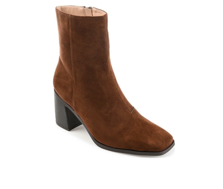 Womens * | New Women'S Journee Collection Sloann Block Heel Booties