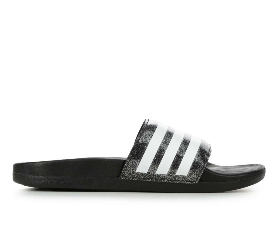 Girls * | Bestsellers Girls' Adidas Little Kid & Big Kid Adilette Comfort Sport Slides