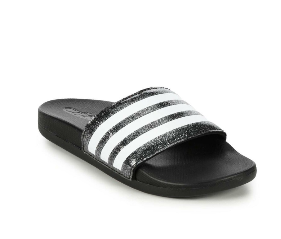 Girls * | Bestsellers Girls' Adidas Little Kid & Big Kid Adilette Comfort Sport Slides