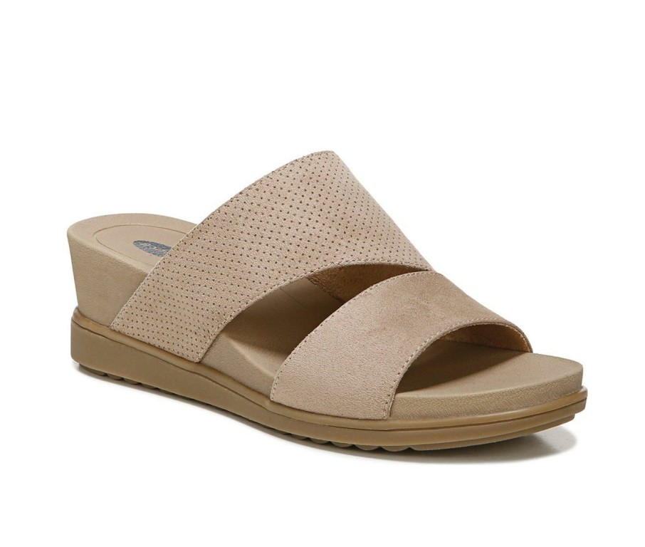 Womens * | Wholesale Women'S Dr. Scholls Goldie Slide Wedge Sandals