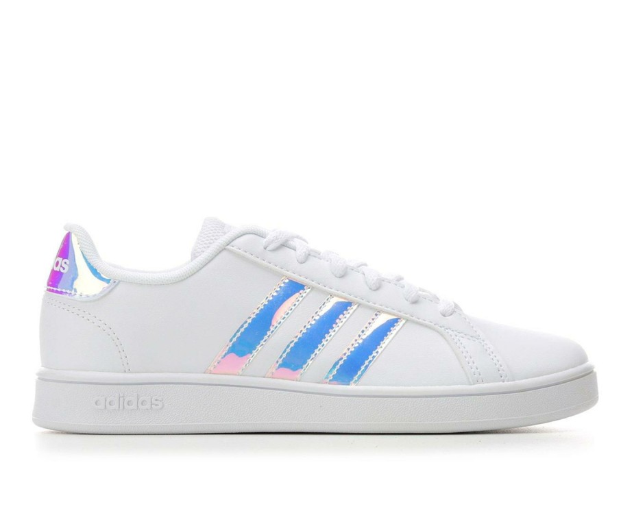 Girls * | Typical Style Girls' Adidas Little Kid & Big Kid Grand Court Sneakers